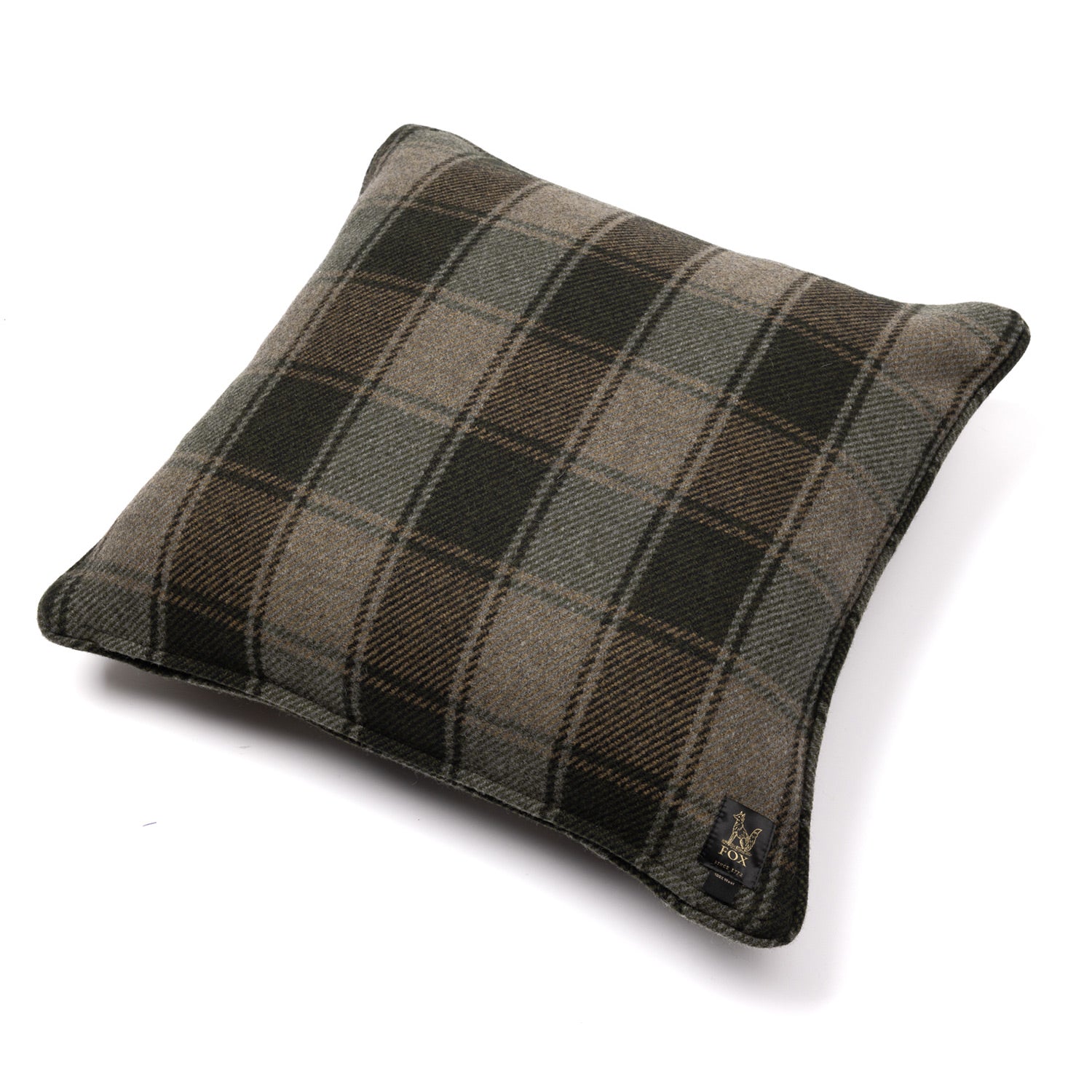 Fox Brother's x MJ: Cushion "Edington Check" made from original Fox Brother's Wool